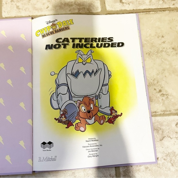 ‘91 Disney’s Chip ‘N’ Dale Rescue Rangers Catteries Not Included Hardcover - Picture 4 of 7